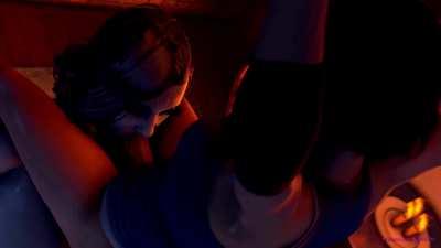 Futa Lady dimitrescu dominate jill (gwsfm) [resident evil]