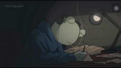 Mid night study session