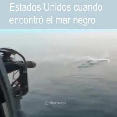 Estados unidos cuando encontró el mar negro