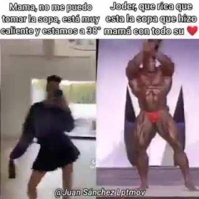 m palabra el que esperaba a que la sopa se enfriara