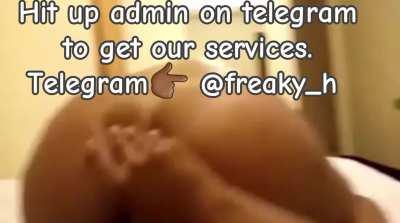 habesha girl riding a d