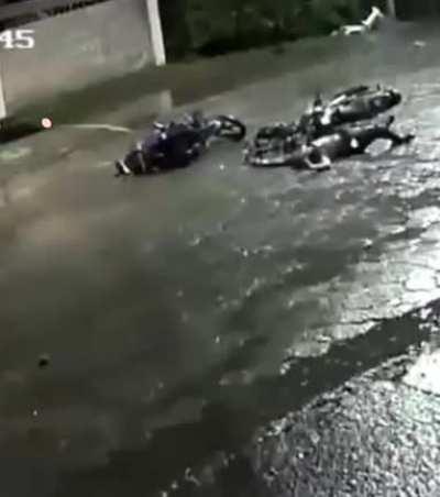 Motorcycle collision