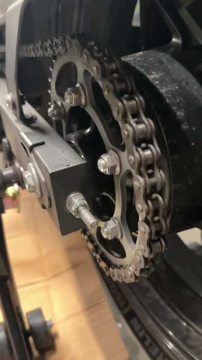 Urgent help, Ninja 400 chain issue