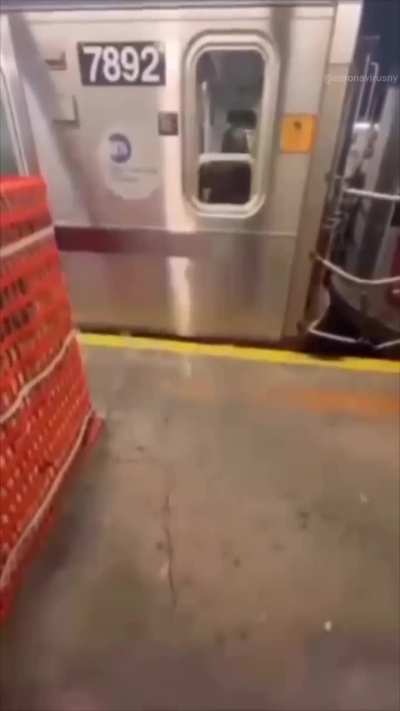 Kids breaking into a conductor’s cabin and stealing the operation keys