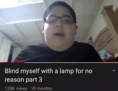 Como quedar ciego sin ninguna razon