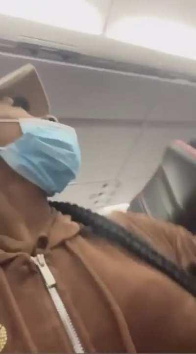 Sha’Carri Richardson films herself having a meltdown after a flight attendant requested her to turn off her phone. She falsely accuses him of harassment despite it being standard protocol to turn off phones before takeoff