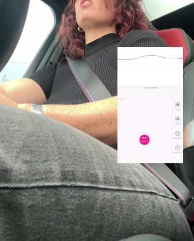 Dared to wear my Lovense vibe through the drive through [f]