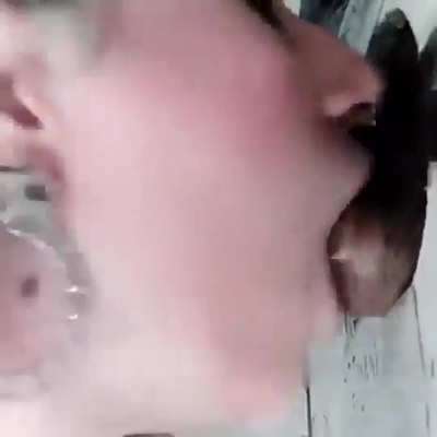 She definitely goes here often