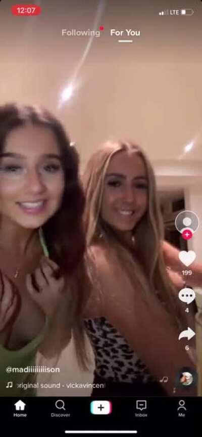 girl in green - her left aureola is out