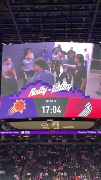 I think Cam Payne is happy to be back