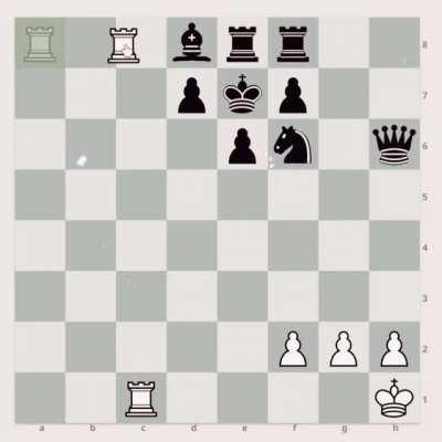 En pessant castles promotes smothered checkmate (rare footage)