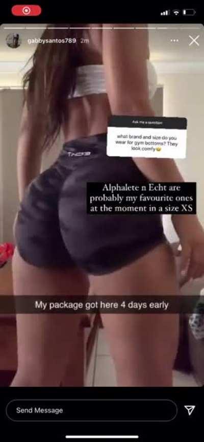 She removed it pretty quick but I got it