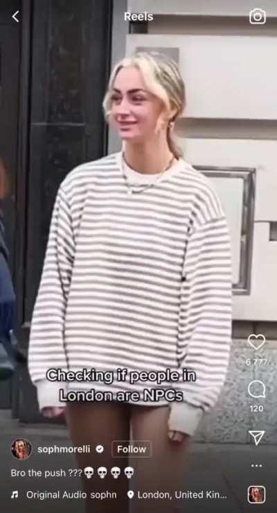 Jumping onto people and being surprised they ain’t having it