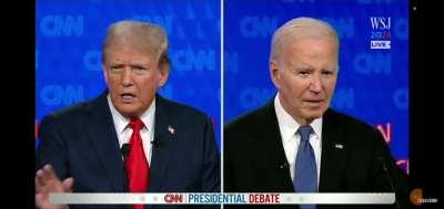 Did Trump crap himself in the debate??