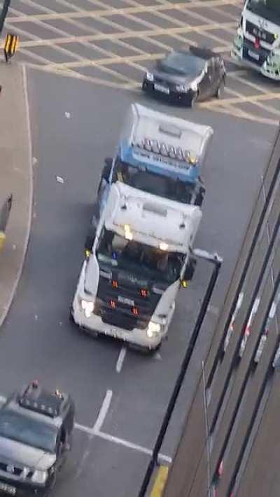 Anyone have any idea what this is about? I guess its some kind of protest!