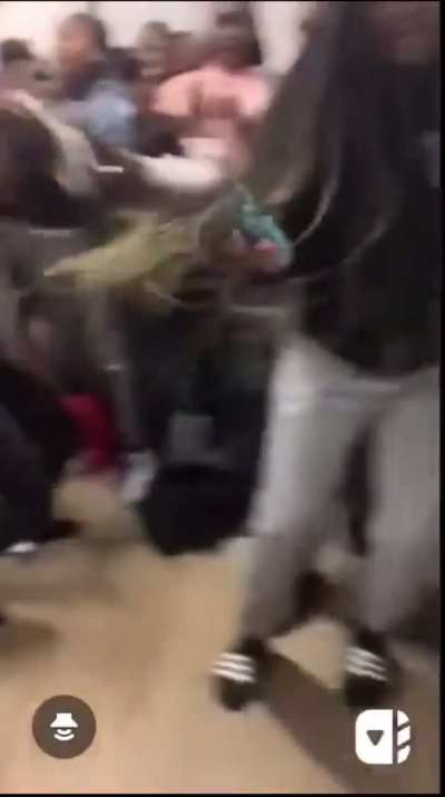 1v1 Girl Fight Turns Into Chaos