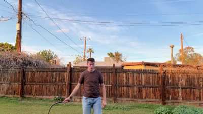 Made a 5’ whip for my cousin Nixon