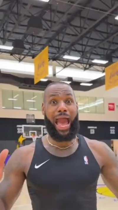 Lebron loves THE FINALS