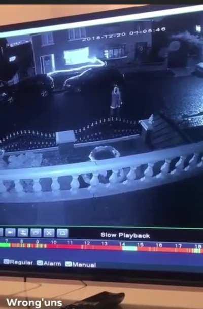 Someone must have been a very bad boy/girl.