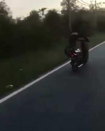 HMFT after I pull this sick stunt on my bike 😎🤙