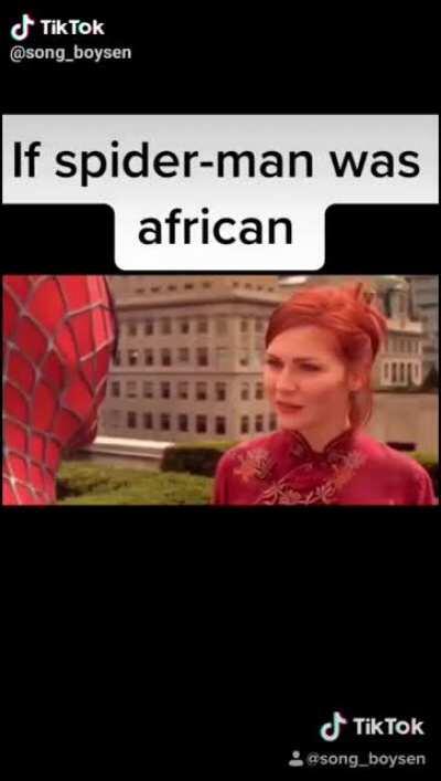 African spider-man