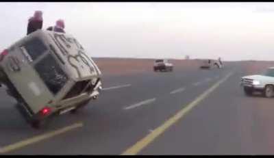 defying the laws of gravity in a hunk of metal is cool but ALL LIMBS INSIDE !