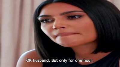 Yesterday at the West residence