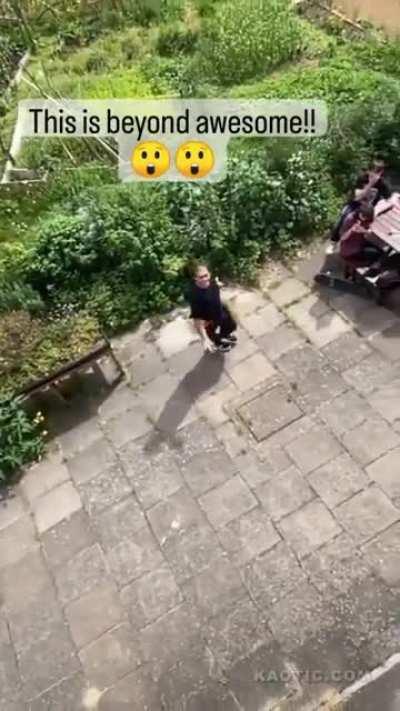 And that’s how he came down