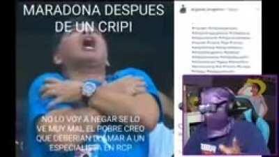 NO PUEDE SER EL DYALN PREDICE LA MUERTE DE MARADONA