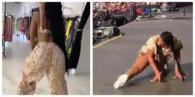 i have a question you guys, i was going through my camera roll and found this vid. do y’all know who the other girl is by any chance? if you do please lmk 🙏🏾