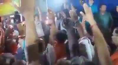 Tamil Hindus taking oath not to cast vote who abuse hindu religion