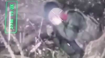Russian soldier attempts to shoot himself but suffers from bad luck