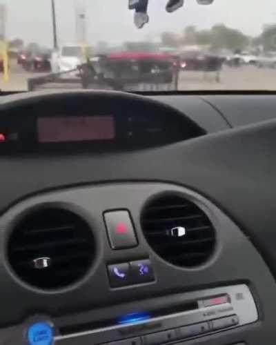 Shopping carts attacking humans