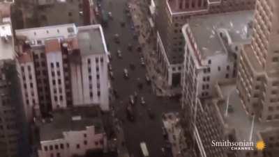 Famous builders of skyscrapers in New York, 1920s.