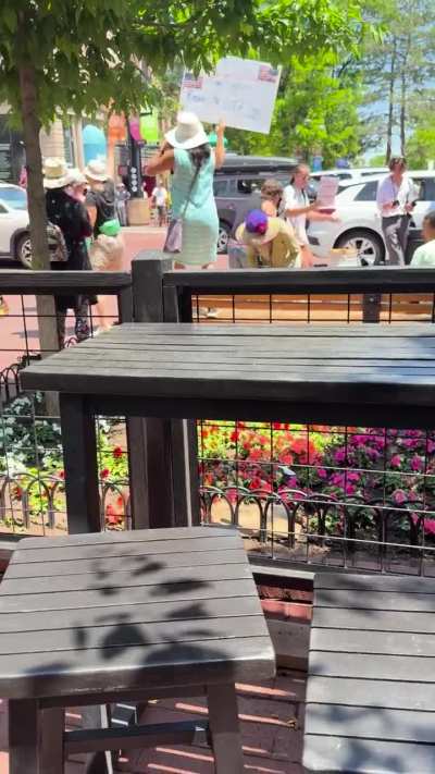 Violent protestors!! /s (public breakout)