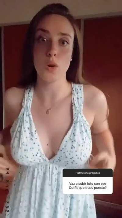 Vestido sin bra 😘