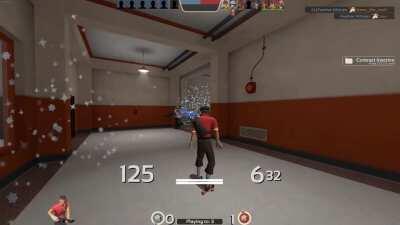 PSA: Festive Hitmen have a much harder time hitting you on a skateboard