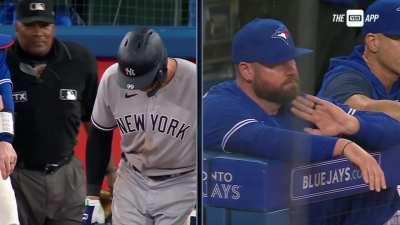 [Highlight] [Highlight] Aaron Judge gets intentionally walked by the Jays to load the bases. The Rogers Centre crowd boos.