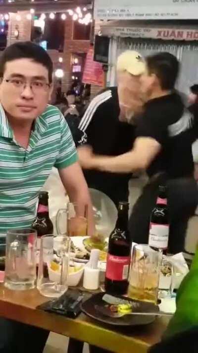 WCGW if I keep getting in this bouncer's face