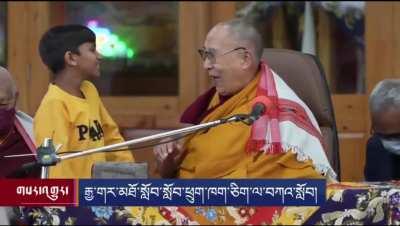 CIA Dalai Lama tells a little boy to 