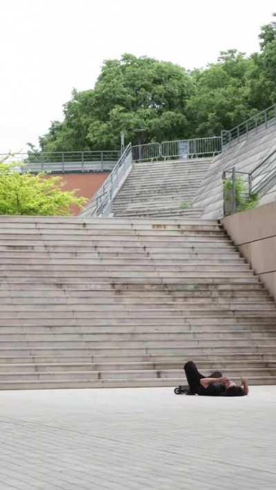 WCGW Doing Scooter jump