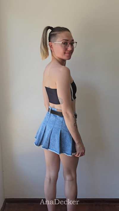 There's still a lot to trim, these pigtails are already too long