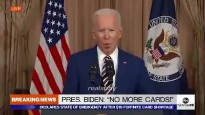 Thank you president Joe Biden for banning those 19$ gift cards now we will have peace pray pray pray ,🙏🙏🙏✝️✝️✝️✝️✝️🙏🙏🙏🙏