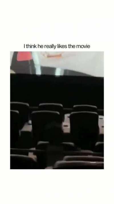 the movie really shook him up