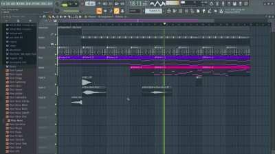 Classic styled synthwave WIP