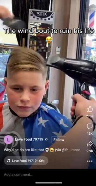 apparently the wind is the problem here.