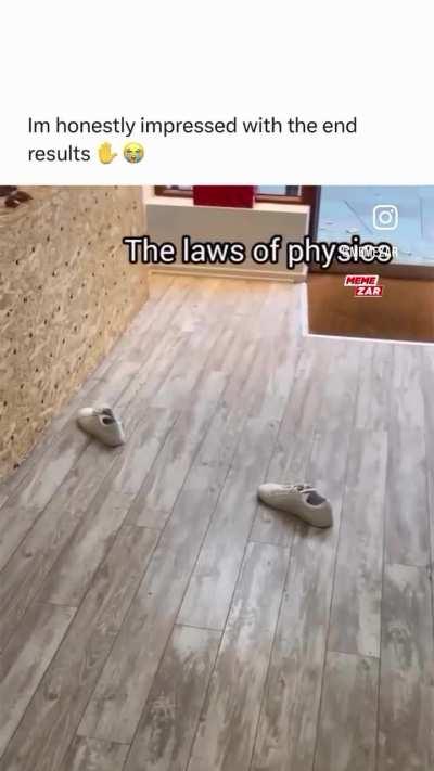 Some say if the ducktape would hold it’ll spin forever!