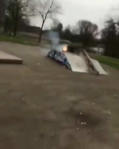 Warning: Objects in bottle are closer than they appear