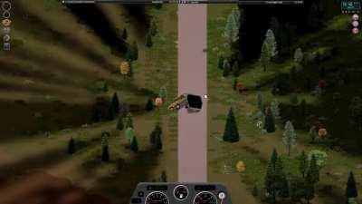 Because full speed on small road is always a good idea for your scavenging run