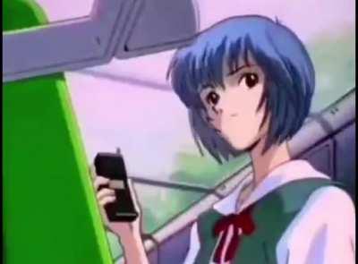 rei evangelion😳